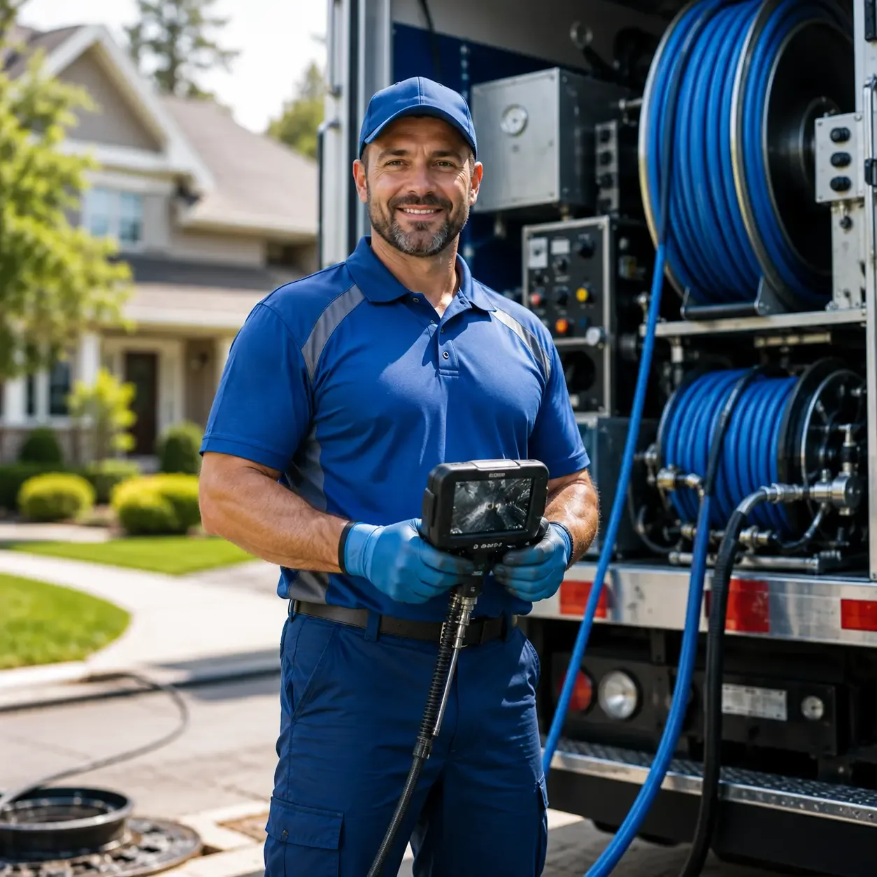 Local outdoor drain cleaning specialists in Tallmadge, OH
